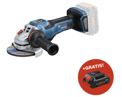 Bosch Professional Akku-Winkelschleifer mit Gratis-Akku
