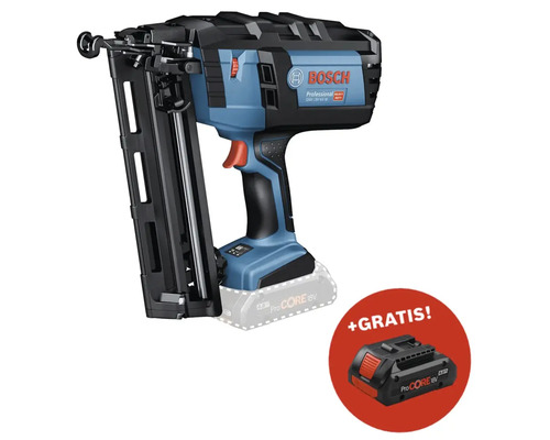 Bosch GNH 18V-64 M Akku Nagelgerät mit zusätzlichem Akku