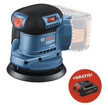 Bosch Professional GEX 185-LI Akku-Exzenterschleifer mit zusätzlichem Akku