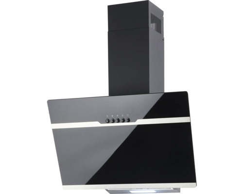 Dunstabzugshaube aus Metall und Glas