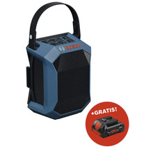 Bosch Baustellenradio mit Tragegriff und Zusatzakku