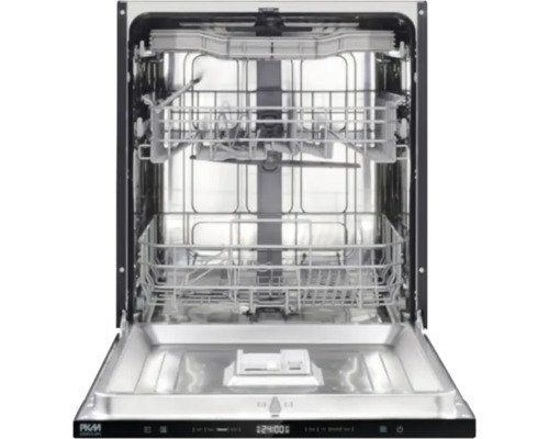 Offener Geschirrspüler mit Besteckkörben