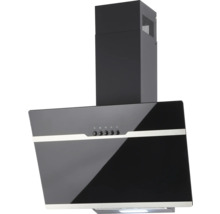 Schwarze Dunstabzugshaube für die Küche