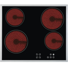 Glaskeramikkochfeld mit vier Kochzonen