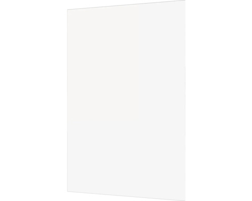 Weisse, rechteckige Acrylglasplatte