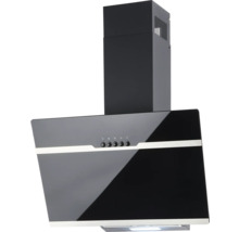 Schwarze Dunstabzugshaube für die Küche