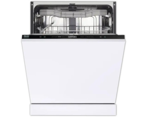 Freistehender Geschirrspüler mit geöffneter Tür