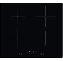 Induktionskochfeld mit vier Kochzonen und Bedienfeld
