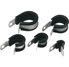 Rohrschellen mit Gummieinlage zur Befestigung von Rohren