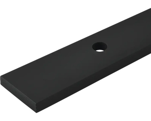 Pertura Füllprofil L: 211,5 xm 6x40 mm für Stahl Türen Serie Jarn Rechteckige Stahlplatte mit einer Bohrung