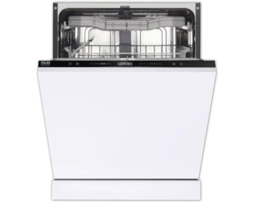 Geöffneter Geschirrspüler mit Geschirrkorb