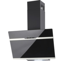 Dunstabzugshaube mit Steuerungselementen und Beleuchtung