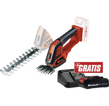 Einhell Akku-Gras- und Strauchschere mit Akku und Ladegerät inklusive