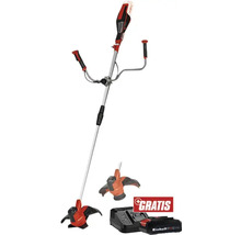 Einhell Akku-Rasentrimmer mit zusätzlichem Trimmerkopf, Ladegerät und Akku