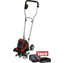 Einhell Akku-Gartenfräse mit Akku und Ladegerät