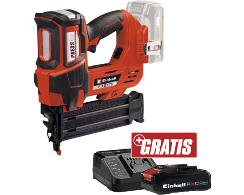 Einhell Fixetto Akku-Nagler mit Akku, Ladegerät und Gratis-Aktion