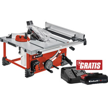 Einhell Tischkreissäge mit kostenloser Batterie und Ladegerät
