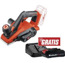 Einhell Hobel mit Akku, Ladegerät und Gratis-Aktion