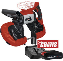 Einhell Akku-Bandsäge mit Akku, Ladegerät und Gratis-Aktion