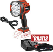 Einhell Akku-LED-Strahler mit Ladegerät, Akku und Autoadapter