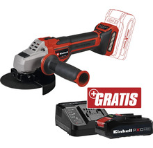 Einhell Akku-Winkelschleifer mit Akku und Ladegerät
