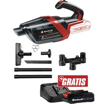 Einhell Akku-Handsauger mit Zubehör, Ladegerät und Akku