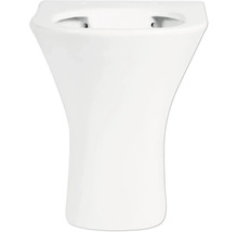 Keramik Stand-WC in weiß mit gerundetem Design für den Bodenanschluss