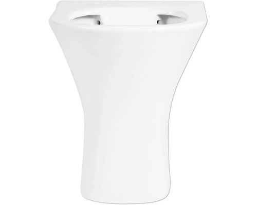 Keramik Stand-WC in weiß mit gerundetem Design für den Bodenanschluss