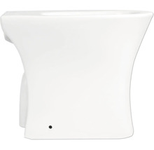 Wand-Tiefspül-WC aus Keramik mit glatter Oberfläche für das Badezimmer.