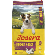 Josera Adult Mini Hundefutter mit Huhn und Reis in einer Verpackung