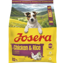 Josera Hundetrockenfutter mit Huhn und Reis für kleine, ausgewachsene Hunde