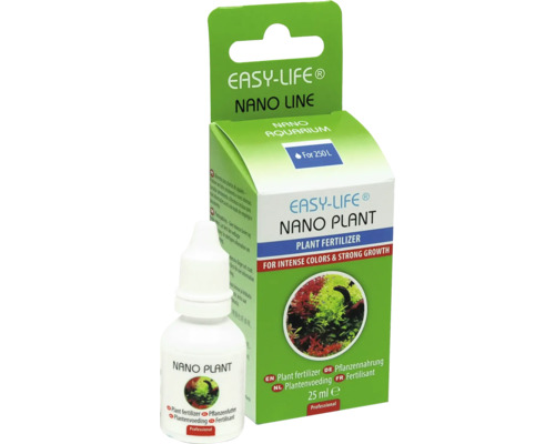 Easy-Life Nano Plant Pflanzendünger, 25 ml Flasche mit Verpackung