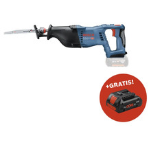 Bosch Säbelsäge mit Akku und zusätzlichem Gratis-Akku