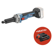 Bosch Professional Akku-Geradschleifer mit einem zusätzlichen Akku