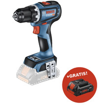 Akku-Bohrschrauber mit zusätzlichem Akku