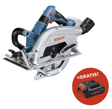 Bosch Akku-Handkreissäge mit zusätzlichem Akku