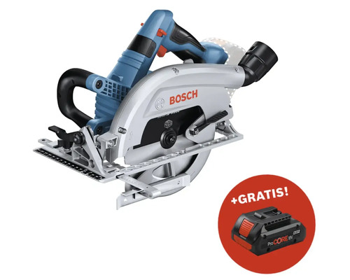 Bosch Akku-Handkreissäge mit zusätzlichem Akku