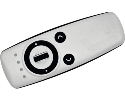 Präsentationsfernbedienung mit Tasten und Drehregler