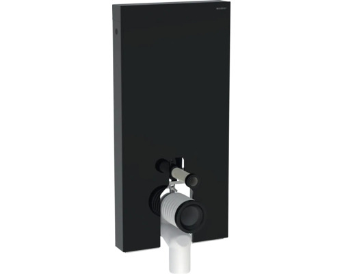 GEBERIT Sanitärmodul Monolith Plus für Stand-WC und Stand-Dusch-WC Bauhöhe 1010 mm Frontverkleidung Glas schwarz 131.203.SJ.7 Geberit Duofix Vorwandelement für Wand-WC mit Rohr