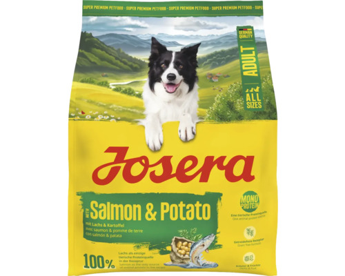 Josera Adult Hundefutter mit Lachs und Kartoffel