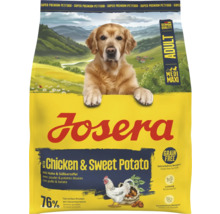 Josera Adult Hundetrockenfutter mit Huhn und Süßkartoffel für mittelgroße und große Rassen