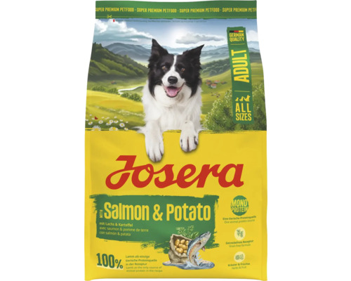 Josera Hundetrockenfutter mit Lachs und Kartoffel für alle Größen