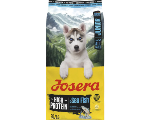 Josera Junior Hundetrockenfutter mit Seefisch für alle Rassen