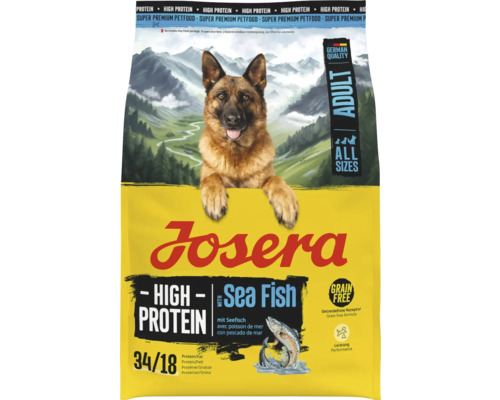 Josera Hundetrockenfutter mit Seefisch für ausgewachsene Hunde aller Rassen
