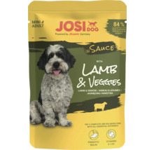 Josi Dog Mini Adult Hundefutter mit Lamm und Gemüse im Beutel