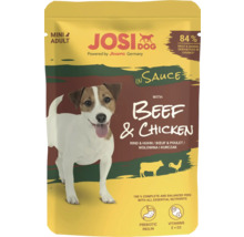 Josera JosiDog Mini Adult Hundefutter mit Rind und Huhn in Sauce