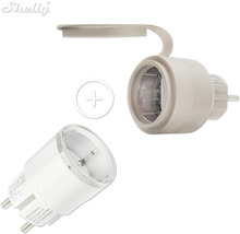 Steckdosenadapter für den Außenbereich mit Deckel