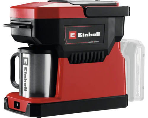Einhell Akku-Kaffeemaschine mit Thermobecher und Power X-Change Akku