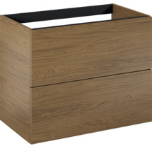 Waschbeckenunterschrank mit zwei Schubladen in Holzoptik