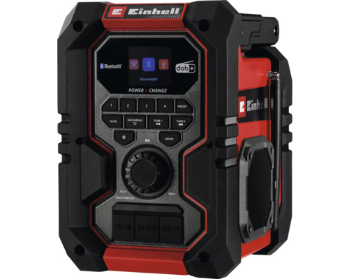 Einhell Logo Radio mit Bluetooth Funktion